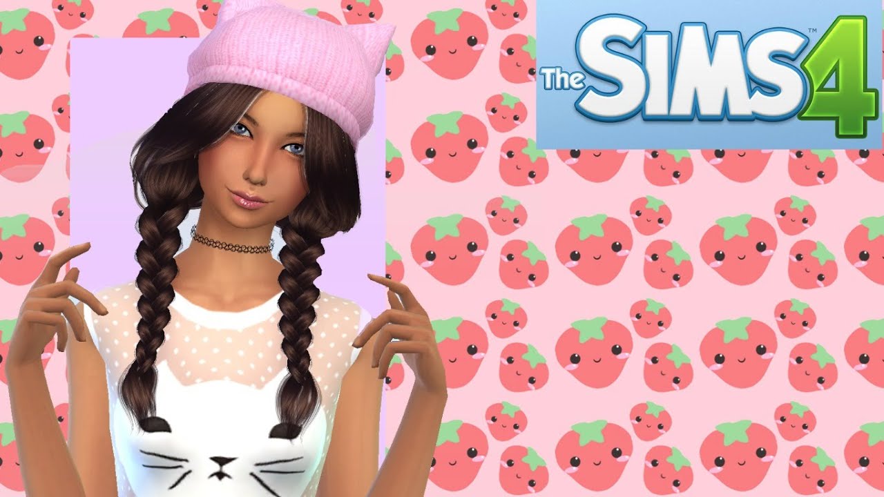 Sims 4 Cas 💕 Kawaii Girl 💕 Youtube