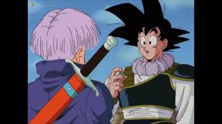 Future Trunks reveals his mother is Bulma to Goku (Dub)