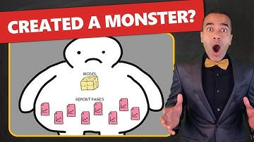 Too Many Pages in Your Power BI 📊 Report? Try Thin Report Architecture