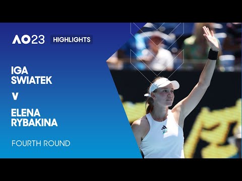 Iga Swiatek v Elena Rybakina Highlights | Australian Open 2023 Fourth Round