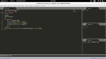 Setting up Sublime Text for CP(Competitive Programming).