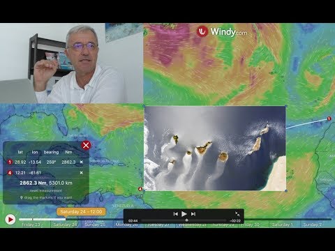 2018 RORC Transatlantic Race - Weather Predictions for the start.