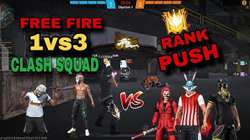 Free Fire 1vs3 Clutch In Free Fire Game Play Video #freefire #garenafreefire #viral 😈