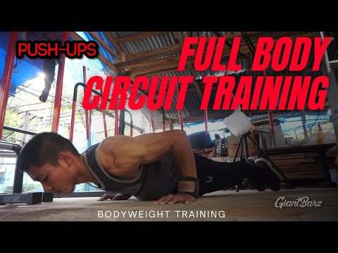 ตารางฝึกกล้ามเนื้อ+ลดไขมัน ทั้งร่างกาย Full Body Circuit Training