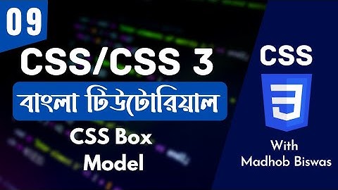 CSS Bangla Tutorial / CSS3 Bangla Tutorial [#9] Learn CSS Box Model | Madhob Biswas