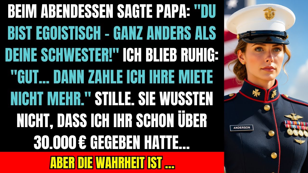Mein Vater nannte mich „egoistisch“ – und was ich dann tat, zerstörte ihre perfekte Fassade