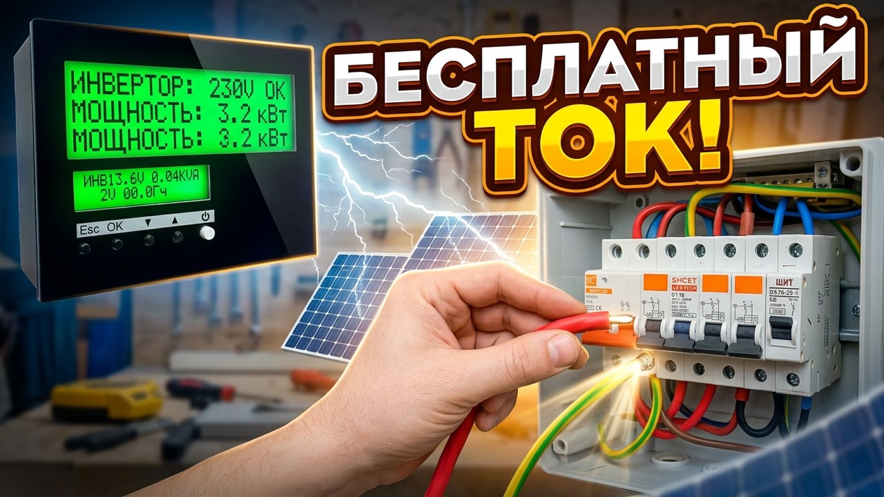 Солнечная батарея своими руками