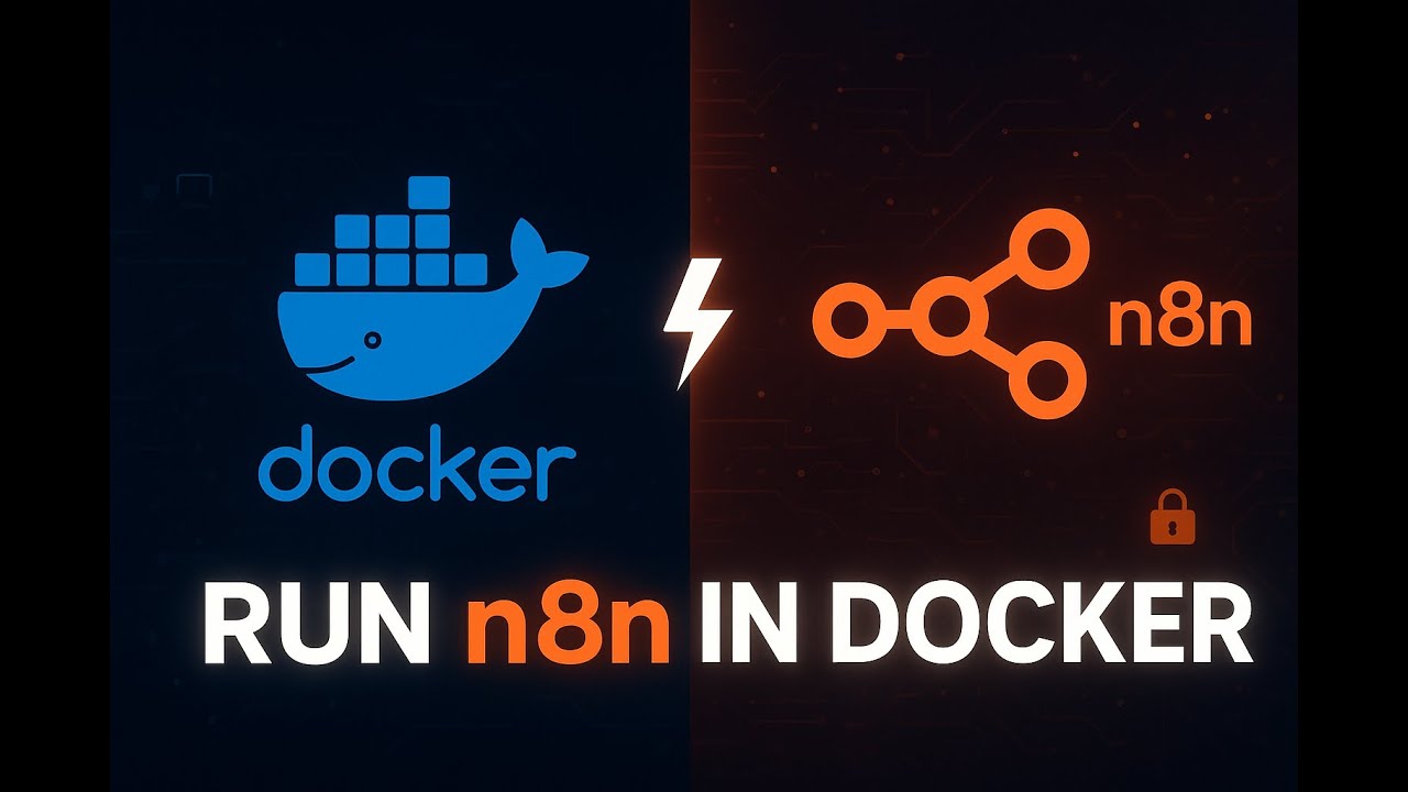 Run n8n in Docker: Full Setup on Your Local Machine - YouTube
