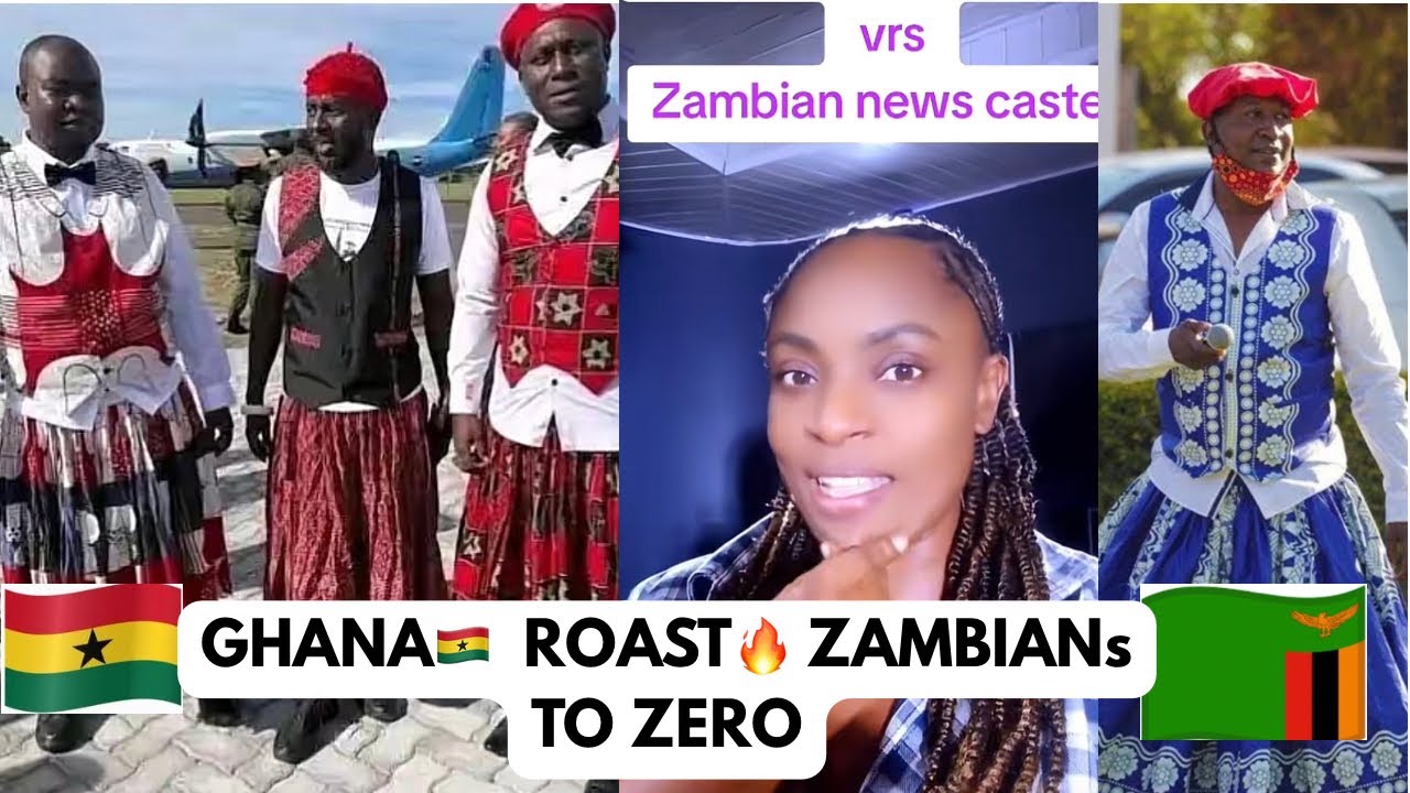 GHANA🇬🇭 ROASTs🔥 ZAMBIA To ZERO INTENSE WAR