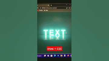 CSS glowing text animation effect #youtubeshorts #shorts #css3