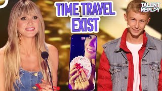 Jasper Cherry Convinced People That Time Travel Is Possible | America's Got Talent