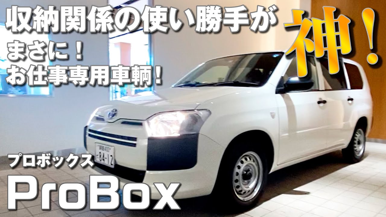 プロボックス(ProBox) 収納の使い勝手が神!まさにお仕事専用車両です プロボックス(ProBox) 収納の使い勝手が神!まさにお仕事専用車両です