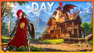 DAY 1 Runescape's Survival Game is Finally Here! - Runescape Dragonwilds 1.0 Gameplay screenshot 4