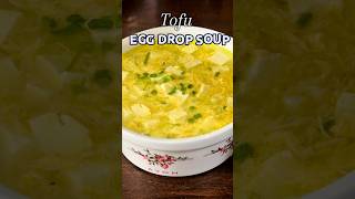 TOFU EGG DROP SOUP in less than 10minutes!🍲