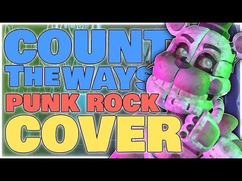 Count The Ways - WereWING (Dheusta FNAF Cover) (Official Lyric Video)