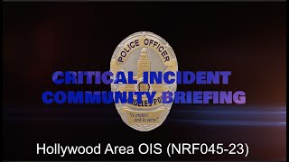 Hollywood Area OIS 9/09/2023 (NRF045-23)
