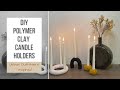 DIY Clay Candle Holder | Urban Outfitters Inspired Home Decor | Yasmin Khani