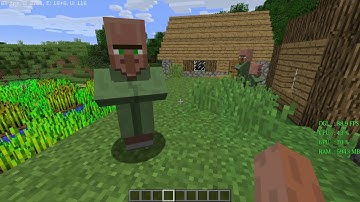 GeForce GTX 1050 ti -- Intel Core i3-7350K Overclocked -- Minecraft FPS test