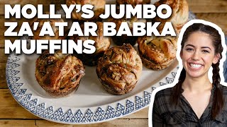 Molly Yeh's Jumbo Za'atar Babka Muffins | Girl Meets Farm | Food Network