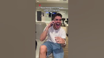 Whole time they’re both immigrants 😭