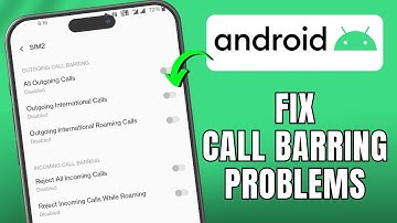 How To Fix Call Barring Network Or Sim Card Error in Android (2025)