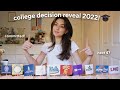 COLLEGE DECISION REVEAL 2022! NYU, USC, UCLA + more :)