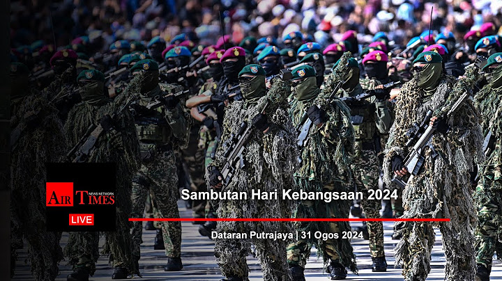 (((LIVE))) Sambutan Hari Kebangsaan 2024 di Dataran Putrajaya