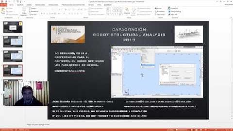 Capacitación Robot Structural Analysis 2017 -Cap1-Interfaz-Jaime Guzmán Delgado EL BIM Manager Chile