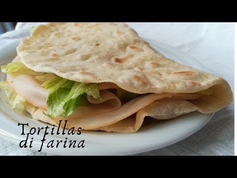Video: Come Fare Le Tortillas Di Farina Di Segale
