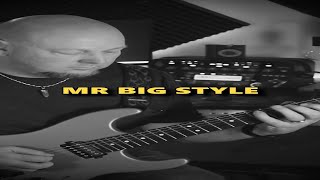 Mr Big Style - (1980s Rock Rhythm Guitar Mastery book) #paulgilbert