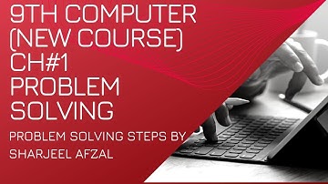 Class 9 - Computer Studies - Chapter 1- Lecture 1 Defininig & Understanding Problem -Apex Academy