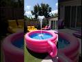 Giant Inflatable Coffee Cup Pool 😍 | Viral DIY Swimming Pool Idea