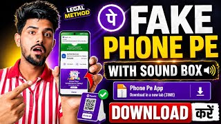 📱 Fake PhonePe Apk 2026 | Fake PhonePe Kaise Download Kare | fake phone pay apk | 100% Legal Apps ✅