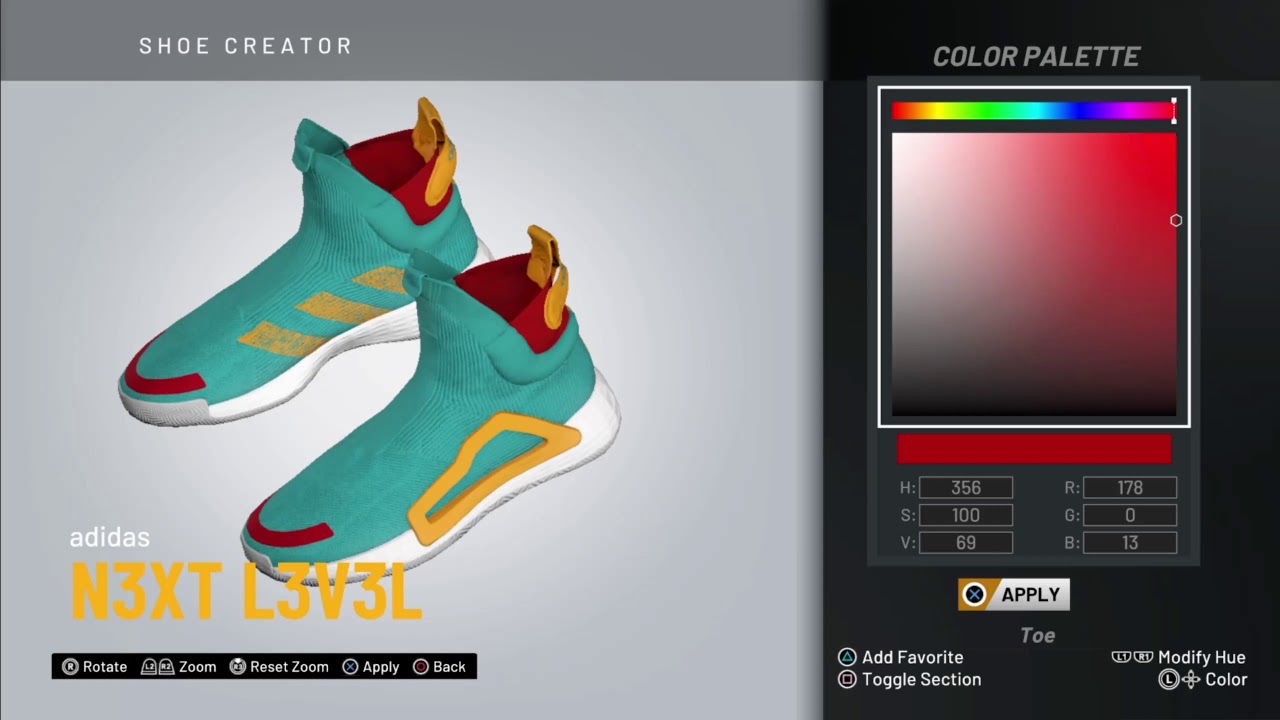 NBA 2K20 Shoe Creator | Adidas N3XT 