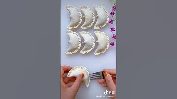 Simple and easy to learn #dumpling making technique tutorial.#viral #shortvideo #wonton #viralvideo