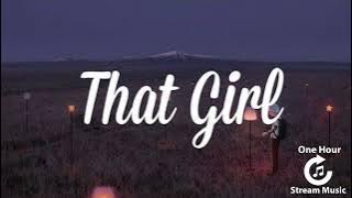 That Girl (DJ Chen Remix) - Olly Murs ( Tiktok Version ) | One Hour Stream Music