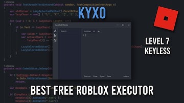 BEST FREE LEVEL 7 ROBLOX EXECUTOR | KEYLESS | FAST INJECTION & EXECUTION