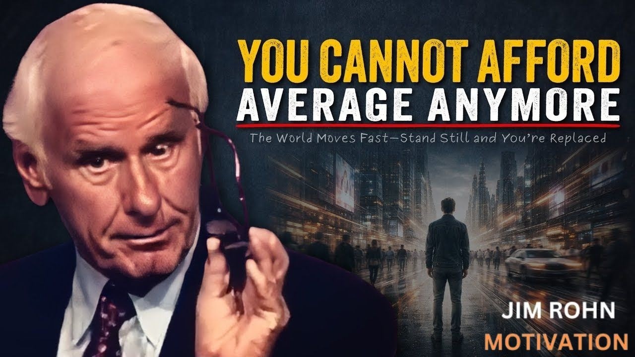 Why You Can't Afford Average Anymore | Jim Rohn Motivation