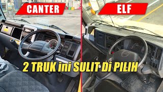 Perbandingan CANTER dan ELF Dari Sisi KABIN,Nyata Bedanya!