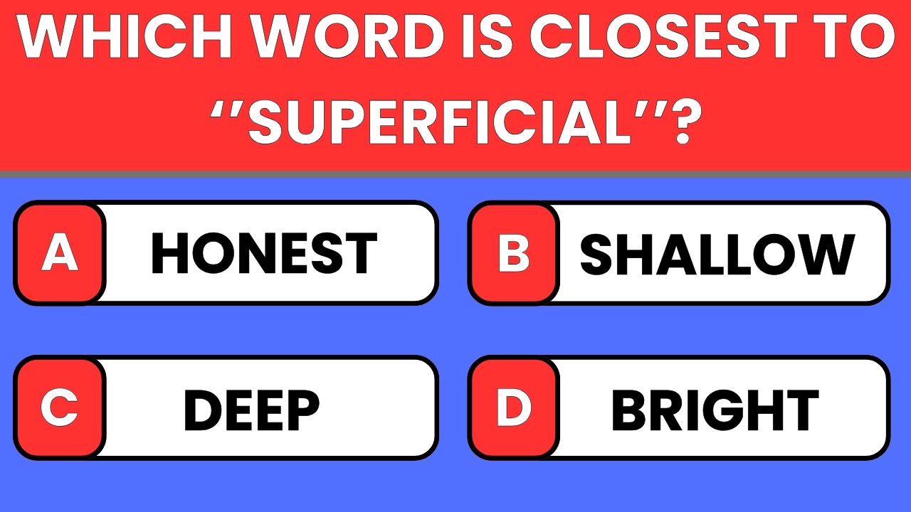 Проверьте свой английский словарный запас! 🧠 Только самые умные набирают 40/40 баллов