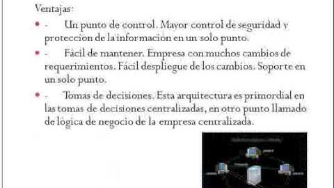 Sistemas Centralizados y distribuidos