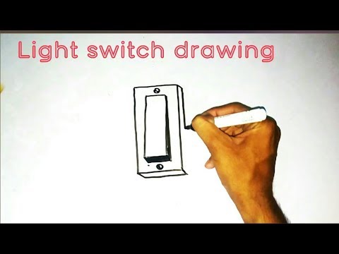 how to draw a light switch  YouTube