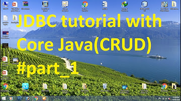 JDBC with Core Java (CRUD) #part_1