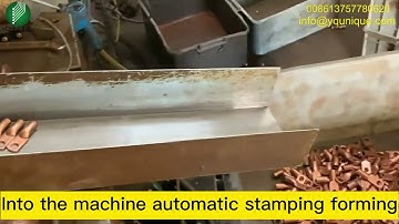 Automatic Cable Lug Copper Terminal Making Machine, Chinese Copper Lug Manufacturing Process