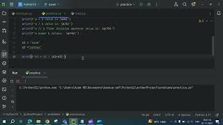 Operators in python Arithmetic operators Part-1 #python #operators