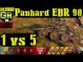 World of Tanks Panhard EBR 90 WoT Replay - 10 Kills 5.6K DMG(Patch 1.4.0)
