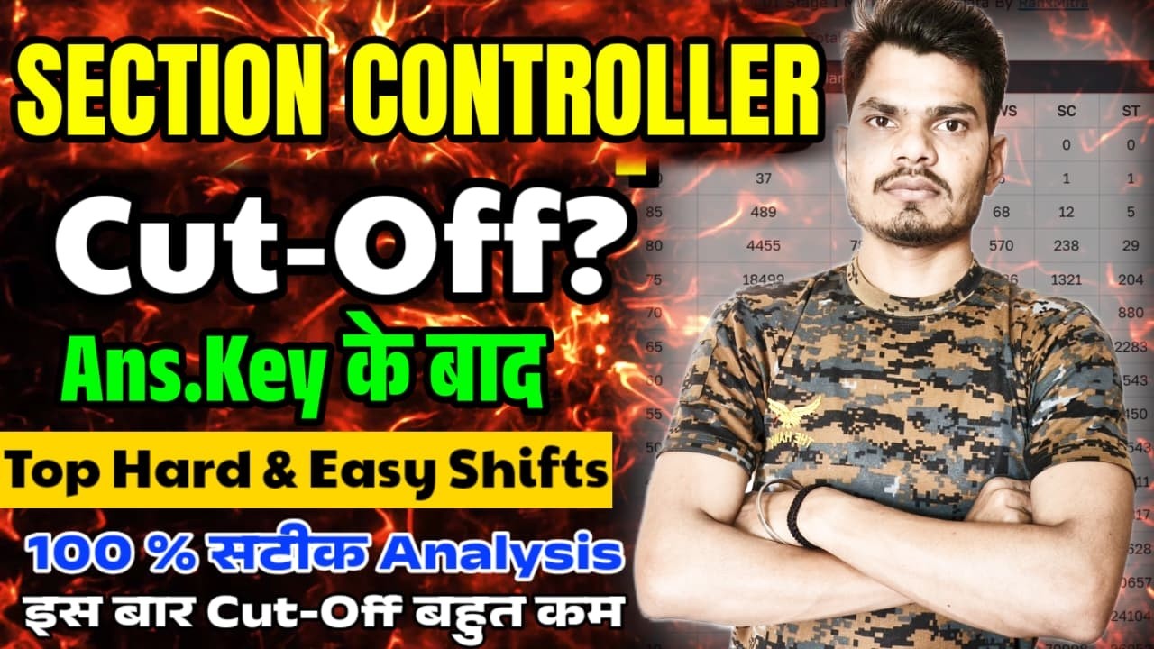 🔥Section Controller Exam 2026: Expected Cut-Off | Result after Answer Key