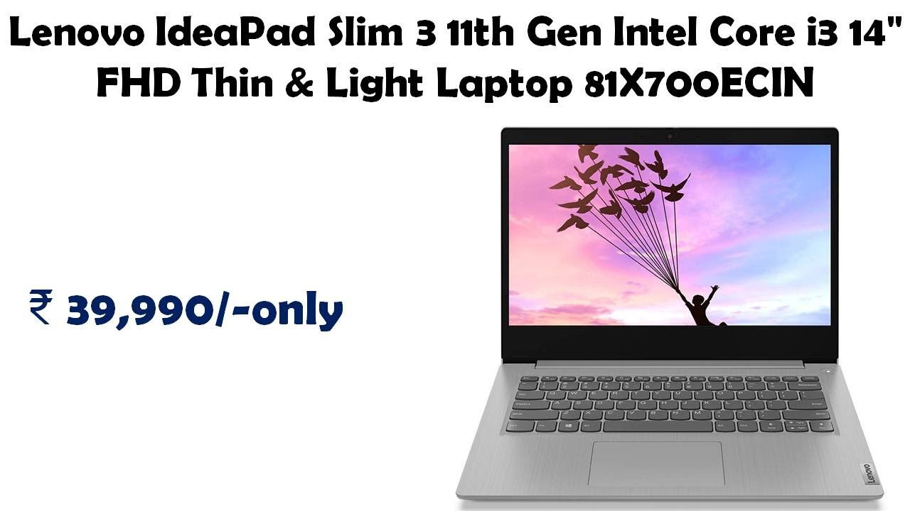 Lenovo IdeaPad Slim 3 11th Gen Intel Core i3 14