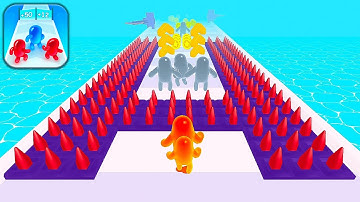 Join Blob Clash 3D - All Levels Walkthrough Gameplay iOS,Android New Update Max Level