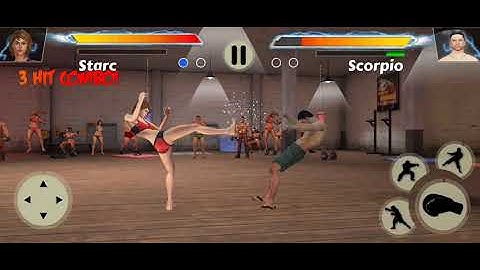 Gym Girl Fighting With 4 Men ll HD gym fighting Gameplay
